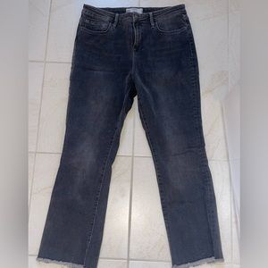 Grey denim straight leg Freepeople Jeans size 31